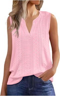 Women Sleeveless Dressy Casual Summer Womens Henley Shirts Trendy Blouses Comfy and Breathable