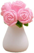 Resin Flower Model Colorful Simulation Cactus Plant Series Mini Flower Potted Mini Succulents Lifelike Micro(Style D)